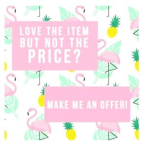 Make me a offer! Accept or counter!